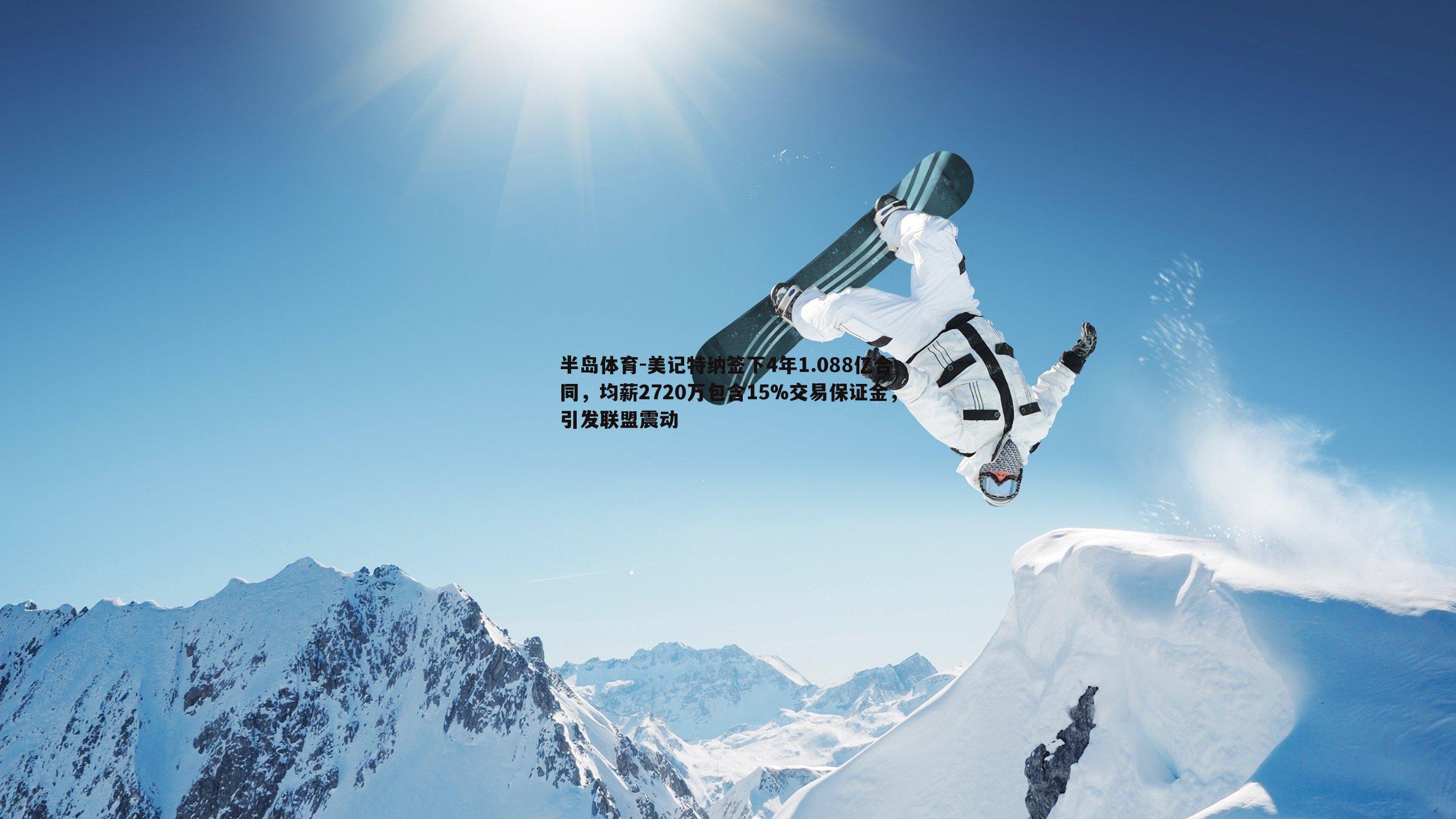 美记特纳签下4年1.088亿合同，均薪2720万包含15%交易保证金，引发联盟震动